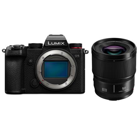 Wereldwijd boekje Minst Panasonic Lumix DC-S5 Mirrorless Digital Camera with 50mm f/1.8 L Mount  Lens DC-S5BODY L1