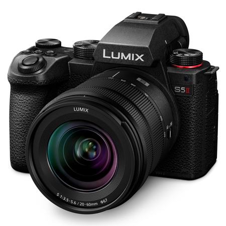 Panasonic LUMIX S5 II Mirrorless Camera with Lumix S 20-60mm f/3.5