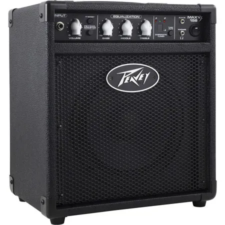 Peavey MAX 158 20W RMS Practice Bass Guitar Combo Amplifier 03602960