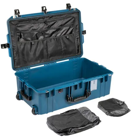 Pelican 1595TRVL Wheeled Air Travel Case with Organizer and Cubes