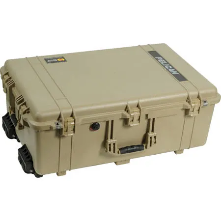 Pelican 1650 Watertight Wheeled Hard Case without Foam insert