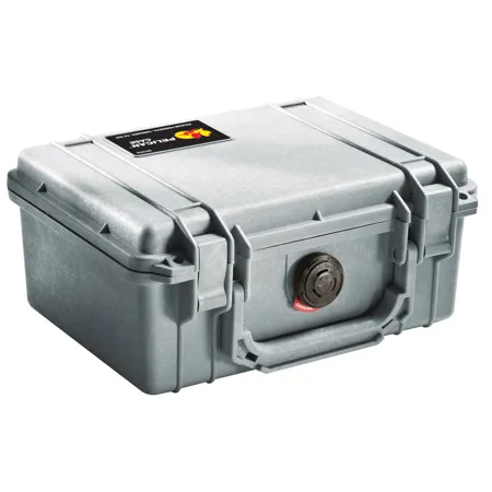 Pelican 1150 Case　シルバー Pelican 1150 Watertight Hard Case with Foam Insert - Silver 1150