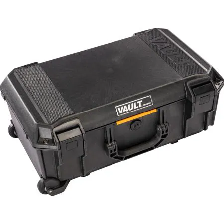 Pelican V525 Vault Rolling Case with Padded Dividers, Black VCV525
