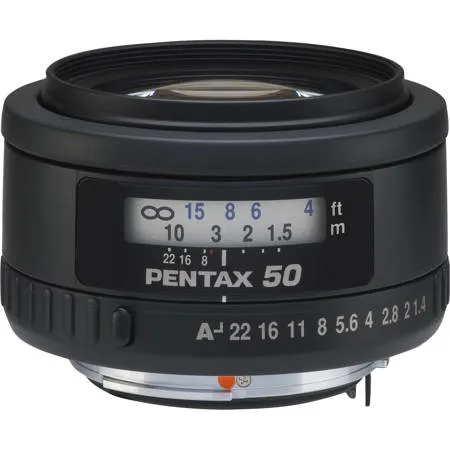 Pentax smc PENTAX-FA 50mm f/1.4 Lens, Black 20817 - Adorama