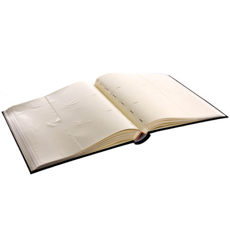 Adorama Photo Album,Leatherette,Holds 500 4x6, Black