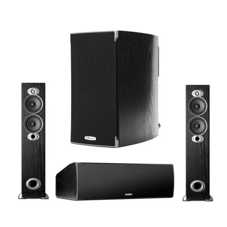Polk Audio Rtia3 Bookshelf Loudspeaker Pair Black W 2x Rtia5