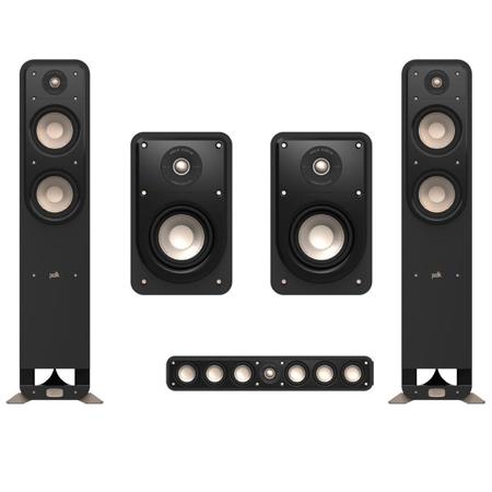 Polk Audio Signature Series 5 Speaker Bundle W S15 Bookshelf