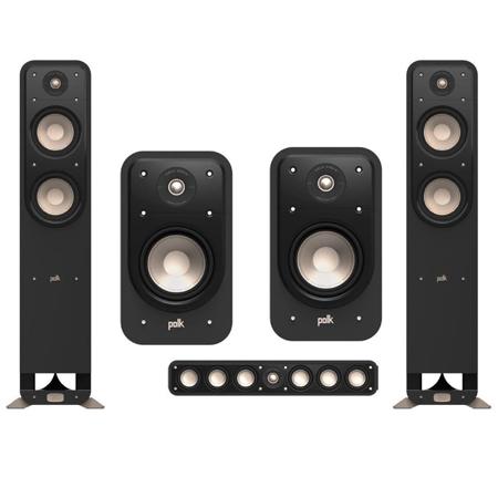 Polk Audio Signature Series 5 Speaker Bundle W S20 Bookshelf