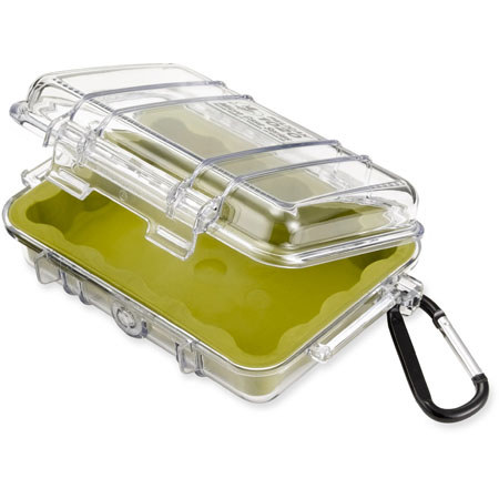 Pelican 10 Watertight Micro Case Rubber Liner Clear Green 10 02g 100