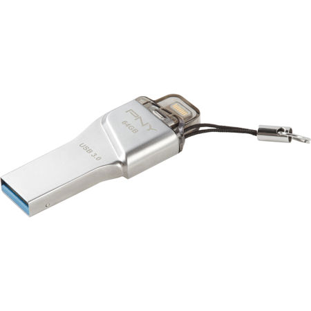 Pny Technologies Duo Link 64gb Usb 3 0 Otg Flash Drive For Iphone Ipad P Fdi64gla01s Ge Pny Technologies Duo Link 64gb Usb 3 0 Otg Flash Drive For Iphone Ipad P Fdi64gla01s Ge