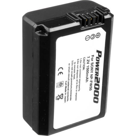 Power00 Np Fw50 Replacement Li Ion Battery For Sony Acd 772
