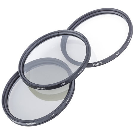 Prooptic 67mm Digital Essentials Filter Kit Pro Fl 67 Kit Adorama