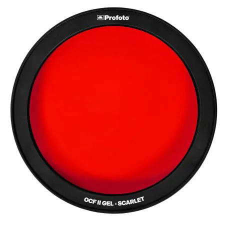 Off Camera Flash (OCF) II Gel Scarlet