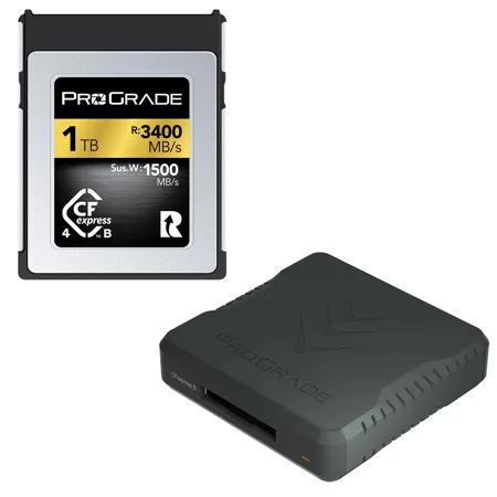Scheda CFexpress Tipo B ProGrade Digital Da 165GB – Fino A 1700MB/s In Lettura, Per Foto 4K/6K E RAW