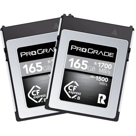 ProGrade CFexpress TypeB COBALT 165GB ＃2 ProGrade Digital Cobalt Series 165GB CFexpress Type-B 2.0 Memory