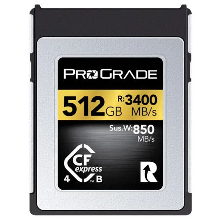 ProGrade Digital Gold Series CFexpress Type-B 4.0 Memory Card