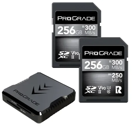 【新品・未使用】 ProGrade Digital 256GB メモリーカード ProGrade Digital 256GB Gold UHS-II SDXC Memory Card