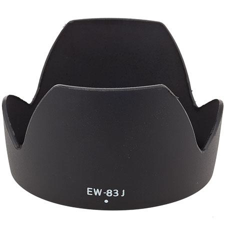 Fotodiox Lens Hood Replacement for EW-83J Compatible with Canon EF-S 17-55mm f/2.8 IS USM Lens 