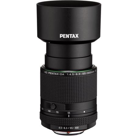Pentax HD DA 55-300mm f/4.5-6.3 ED PLM WR RE Telephoto Zoom Lens