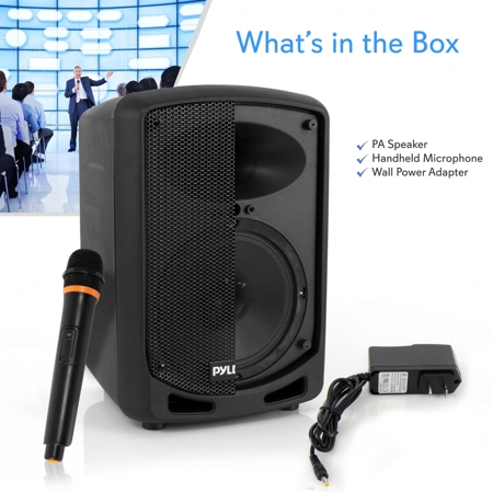 pyle portable karaoke sound system