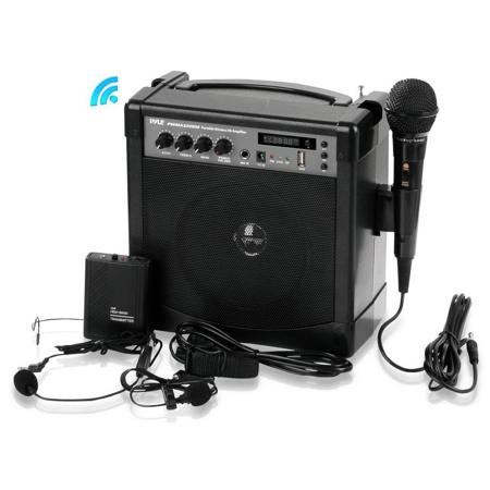 portable mic and speaker set