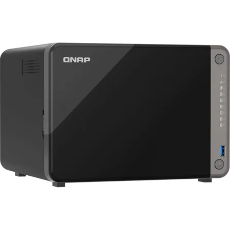 QNAP TS-AI642 6-Bay AI NAS Enclosure, ARM Cortex, 8GB RAM, Diskless