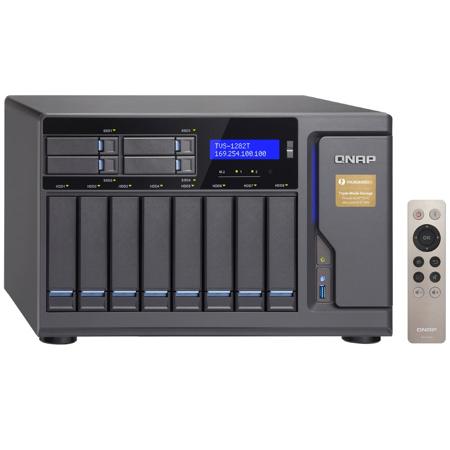 Qnap Tvs 12t 12 Bay Thunderbolt 2 Turbo Nas 32gb Ram No Ssd Tvs 12t I7 32g Us
