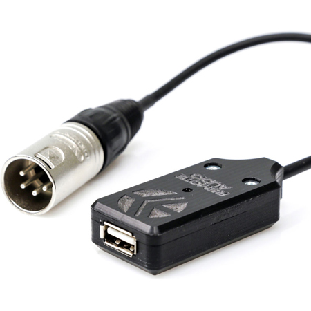 Remote Audio 2 4 Pin Xlr Male To Usb Power Cable 5vdc 3a Max Output Cax4musb