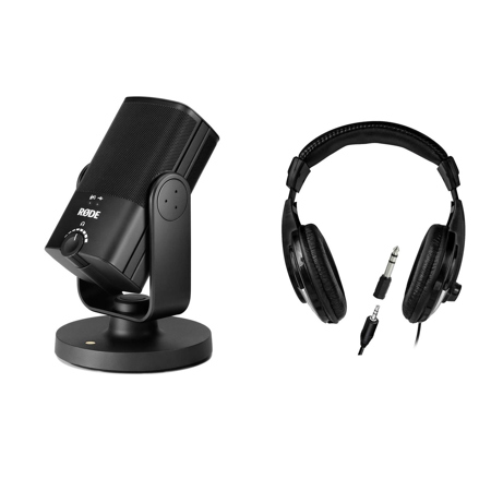 studio quality headphones with microphone