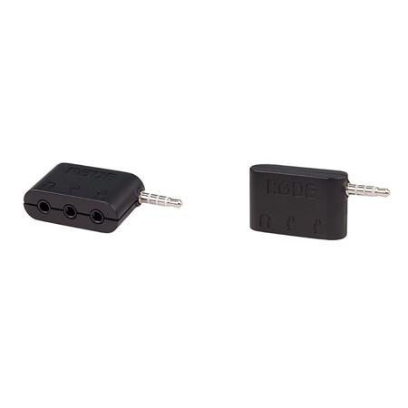 rode microphones sc6 dual trrs input and headphone output for smartphones