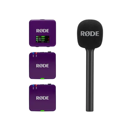 Rode Interview GO Handheld Adapter for Wireless GO Microphone,