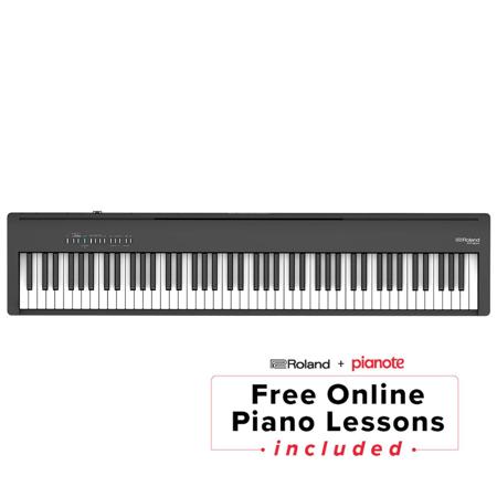 Roland Fp 30x Keys Supernatural Portable Digital Piano Black Fp 30x Bk