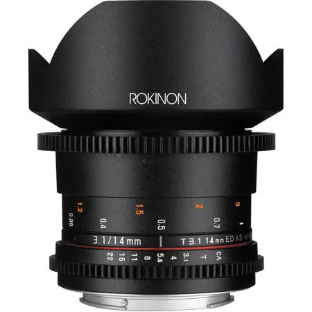 A*u様 ROKINON ロキノン サムヤン 14mm T3.1 EFマウント Rokinon 14mm T3.1 Cine DS Lens for Canon EF DS14M-C - Adorama