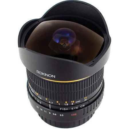 ASPHERICAL  fisheye8mm f/3.5 Nikon Fマウント rokinon-fisheye-fe8m-n-