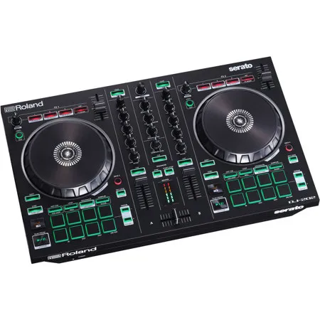 Roland DJコントローラー　DJ-202 Serato DJ ローランド roland-dj-202-2-channel-4-
