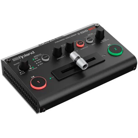 Roland V-02HD MK II ビデオミキサー Roland V-02HD MK II Streaming Video Mixer V-02HD MKII - Adorama