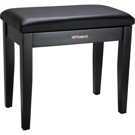 Roland Piano Bench With Cushioned Vinyl Seat And Storage