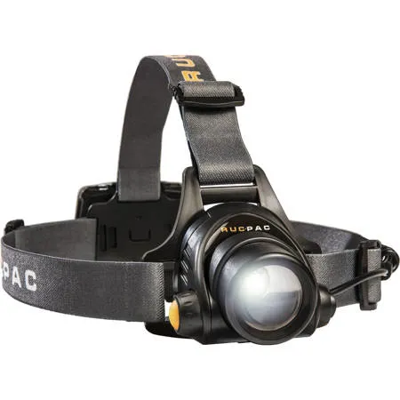 RucPac Professional Focus Headlamp, 1000 Lumens, Open Box