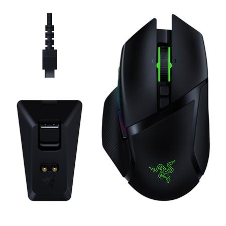 Razer Basilisk Ultimate Wireless RGB Gaming Mouse with Charging Dock