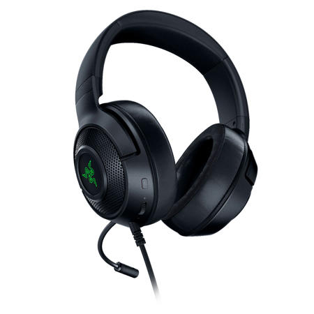Razer Kraken V3 X Wired USB Gaming Headset for PC \u0026 PS4, Black  RZ0403750100R3U