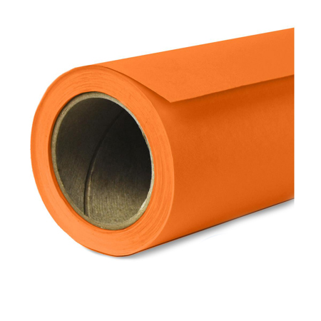 Savage 107"x36' Widetone Seamless Background Paper Orange Single