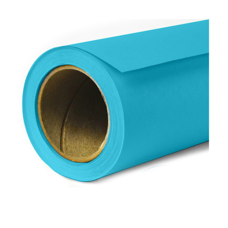 Savage 26"x36' Widetone Seamless Background Paper True Blue Single