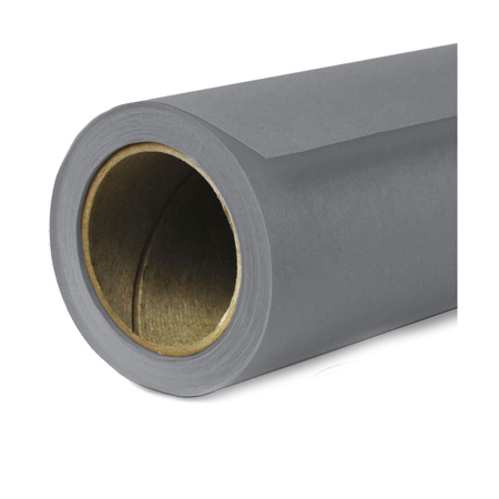 Savage Widetone Seamless Background Paper, 86" x 36' Smoke Gray Single