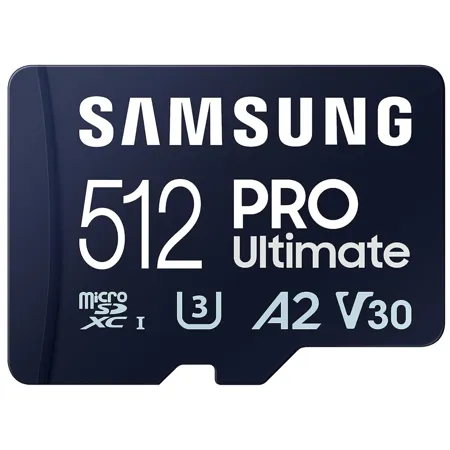 Samsung PRO Ultimate UHS-I microSDXC Memory Card with SD Adapter