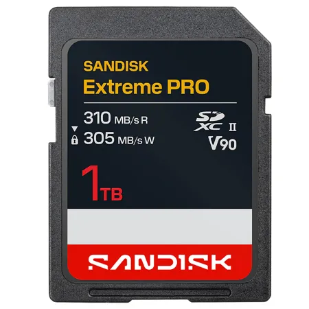 SanDisk Extreme PRO UHS-II V90 SDXC Memory Card