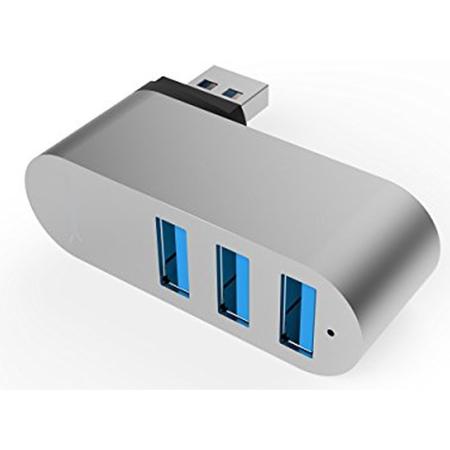 Sabrent Hb R3mc Premium 3 Port Aluminum Mini Usb 30 Rotatable Hub