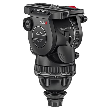 Sachtler aktiv8 Sideload Fluid Head with SpeedLevel Technology
