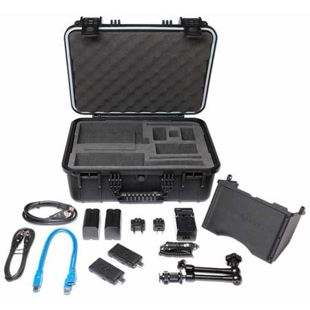 Sound Devices Production Accessory Kit for PIX-E7 Recording Monitor, Includes 2x SpeedDrive-240G, 2x XL-B2, PIX-E Hood, PIX-ARM, SD-Charge