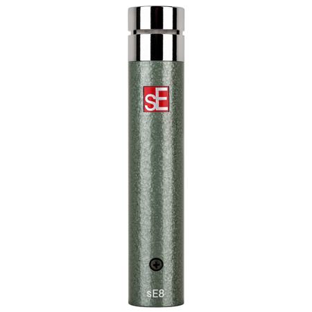 SE Electronics sE8 VE Vintage Edition Factory Matche Cardioid Condenser Microphone, Green, Pair