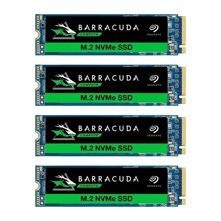 Seagate BarraCuda 510 512GB NVMe PCIe 3.0 x4 M.2 Internal SSD 4